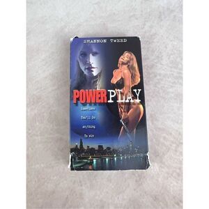 PowerPlay (1999) Rare VHS VCR Tape Erotic Cult Film Movie